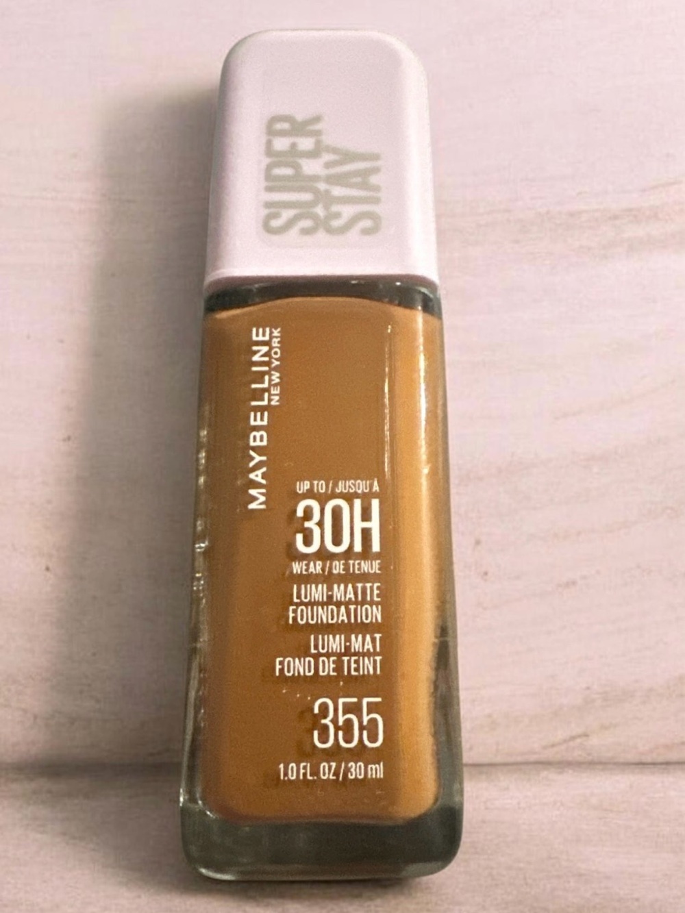 Maybelline Super Stay Lumi-Matte Foundation 355 - Warm Tan